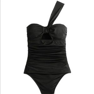 J Crew One Shoulder One Piece- Size 8